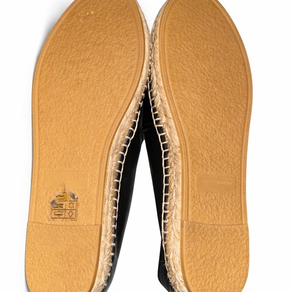 SAINT LAURENT BLACK ESPADRILLES - Picture 2 of 2